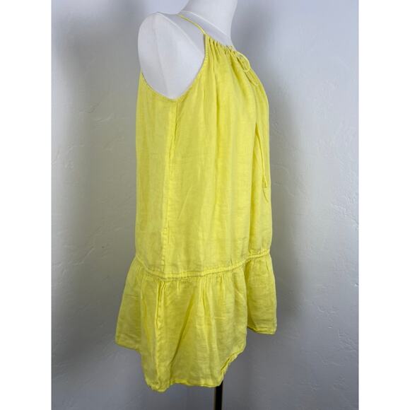 J. CREW Yellow Linen Sundress (Womens Size: Medium) - Picture 3 of 11